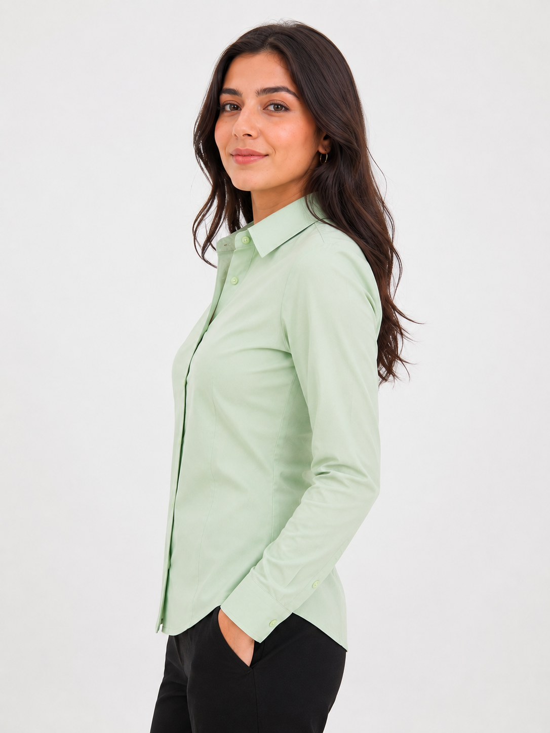 Light Green Formal Shirt